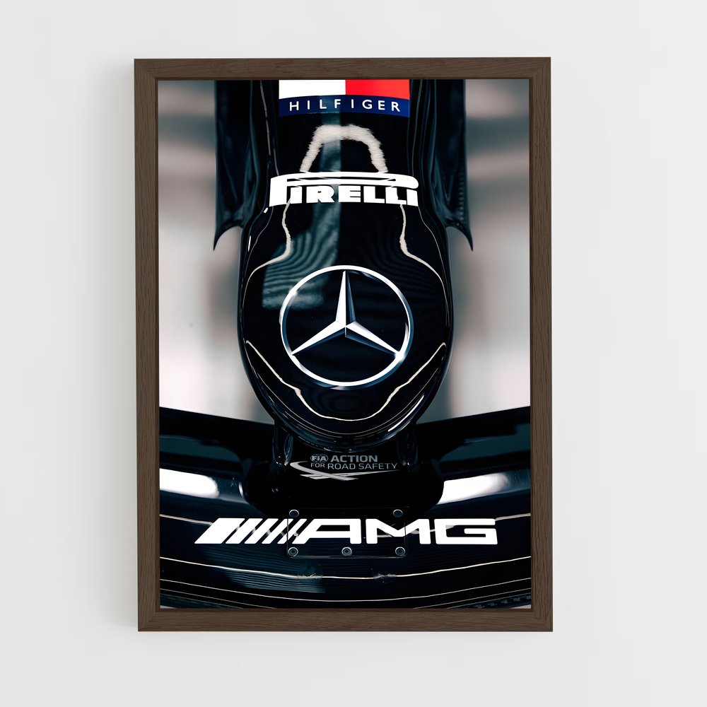 Poster Mercedes MP4 Vision – affiche Voitures de Formule 1 (vue 5)